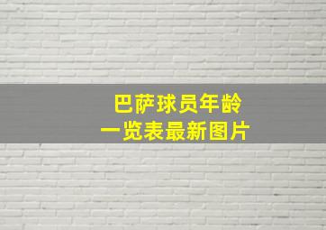 巴萨球员年龄一览表最新图片