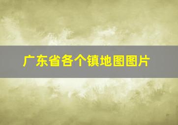 广东省各个镇地图图片