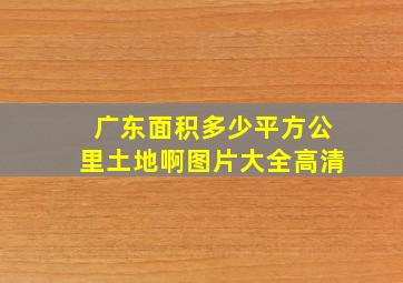 广东面积多少平方公里土地啊图片大全高清