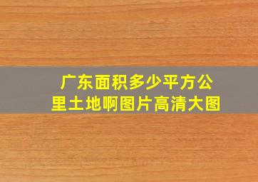 广东面积多少平方公里土地啊图片高清大图