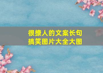 很撩人的文案长句搞笑图片大全大图