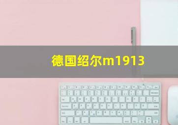 德国绍尔m1913