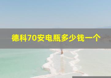 德科70安电瓶多少钱一个