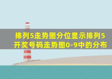 排列5走势图分位显示排列5开奖号码走势图0-9中的分布