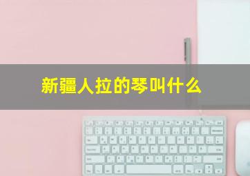 新疆人拉的琴叫什么