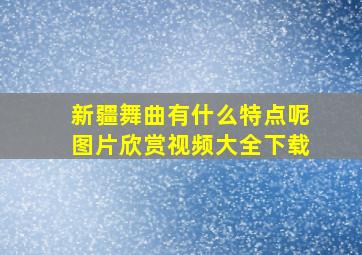 新疆舞曲有什么特点呢图片欣赏视频大全下载