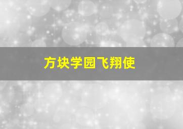 方块学园飞翔使