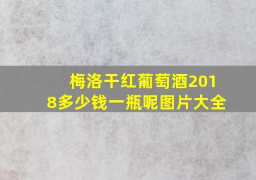 梅洛干红葡萄酒2018多少钱一瓶呢图片大全