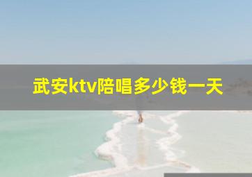 武安ktv陪唱多少钱一天