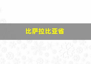 比萨拉比亚省