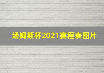 汤姆斯杯2021赛程表图片