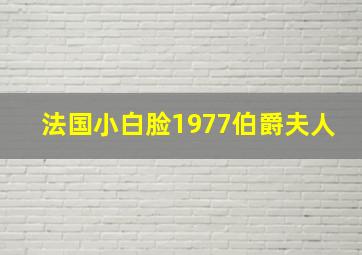 法国小白脸1977伯爵夫人