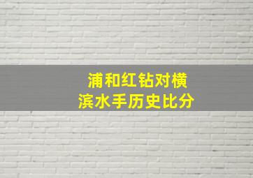 浦和红钻对横滨水手历史比分