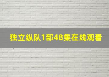 独立纵队1部48集在线观看