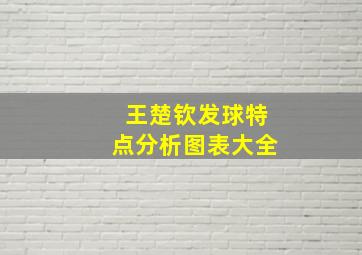 王楚钦发球特点分析图表大全