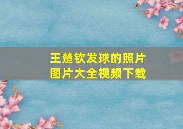 王楚钦发球的照片图片大全视频下载