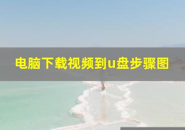 电脑下载视频到u盘步骤图