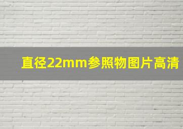 直径22mm参照物图片高清