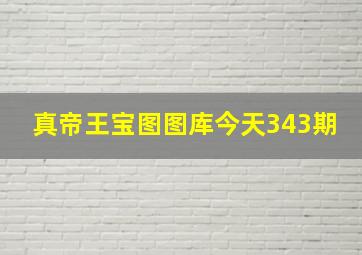 真帝王宝图图库今天343期