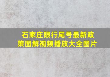 石家庄限行尾号最新政策图解视频播放大全图片