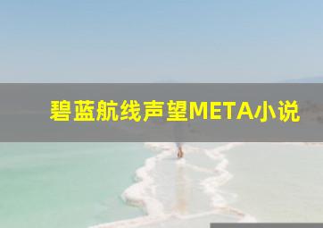 碧蓝航线声望META小说