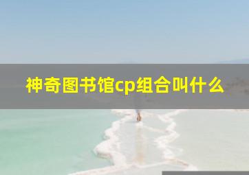 神奇图书馆cp组合叫什么