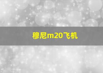 穆尼m20飞机