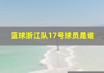 篮球浙江队17号球员是谁