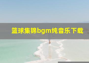 篮球集锦bgm纯音乐下载