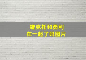 维克托和勇利在一起了吗图片