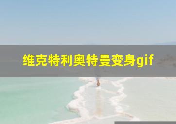 维克特利奥特曼变身gif