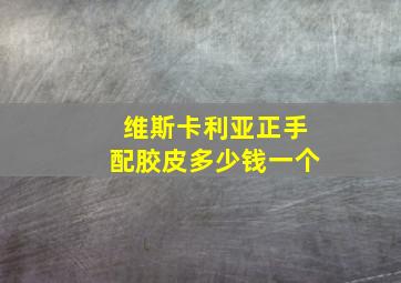 维斯卡利亚正手配胶皮多少钱一个