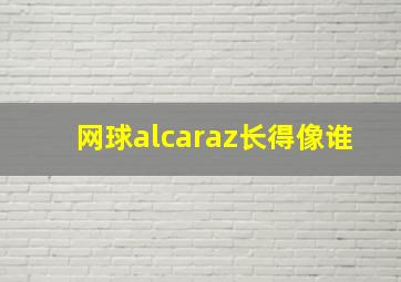 网球alcaraz长得像谁