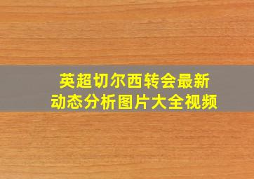 英超切尔西转会最新动态分析图片大全视频