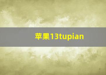 苹果13tupian