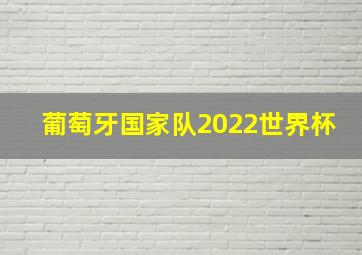 葡萄牙国家队2022世界杯