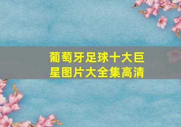 葡萄牙足球十大巨星图片大全集高清