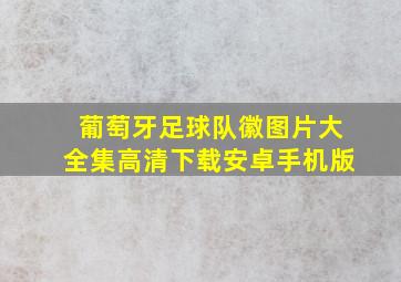 葡萄牙足球队徽图片大全集高清下载安卓手机版