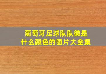 葡萄牙足球队队徽是什么颜色的图片大全集