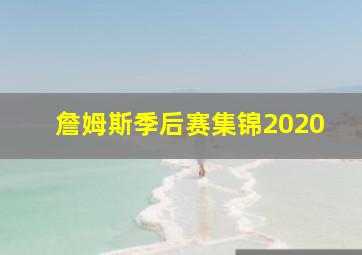 詹姆斯季后赛集锦2020