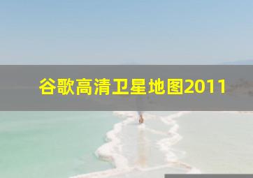 谷歌高清卫星地图2011