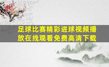 足球比赛精彩进球视频播放在线观看免费高清下载