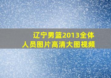 辽宁男篮2013全体人员图片高清大图视频