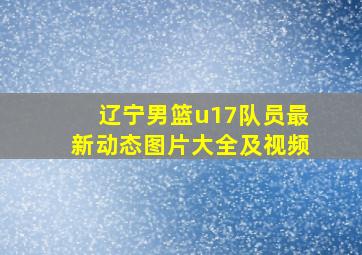 辽宁男篮u17队员最新动态图片大全及视频