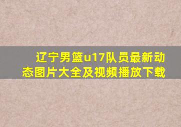 辽宁男篮u17队员最新动态图片大全及视频播放下载