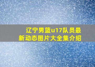 辽宁男篮u17队员最新动态图片大全集介绍