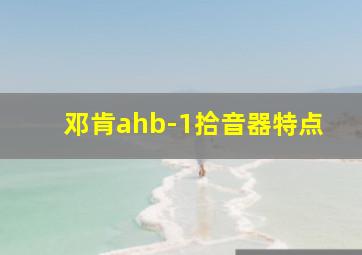 邓肯ahb-1拾音器特点