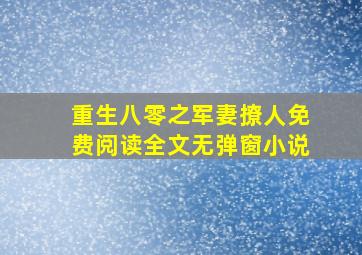 重生八零之军妻撩人免费阅读全文无弹窗小说