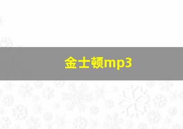 金士顿mp3