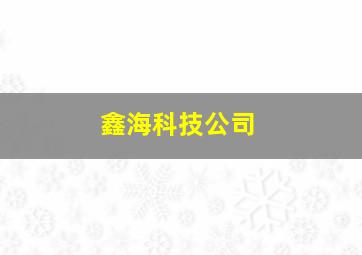 鑫海科技公司